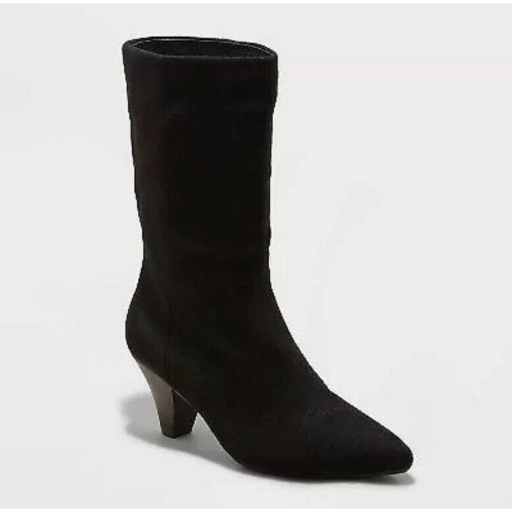 Women's Ada Dress Boots - Universal Thread Black - Size 6